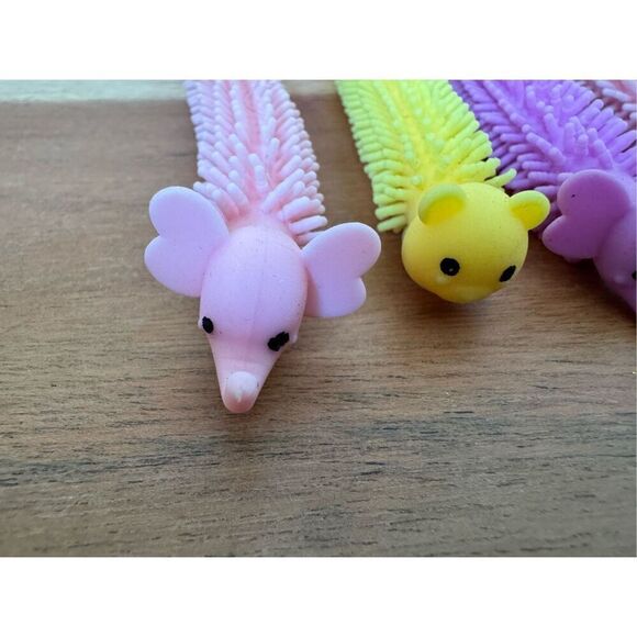 Stretchy string fidget toys sensory stimulation stress relief washable rubber bu - Picture 3 of 4